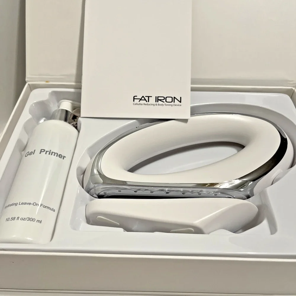 Fat Iron White Cosmetic & Body Toning Case